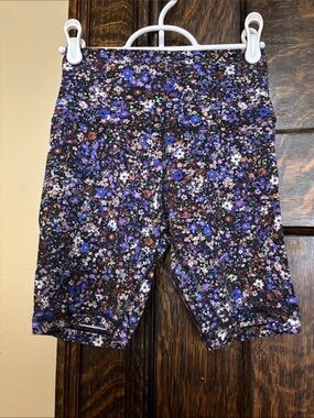 Lululemon Floral Align Biker Shorts